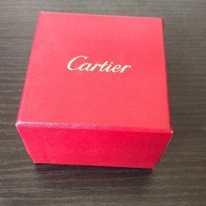 Cartier ring box